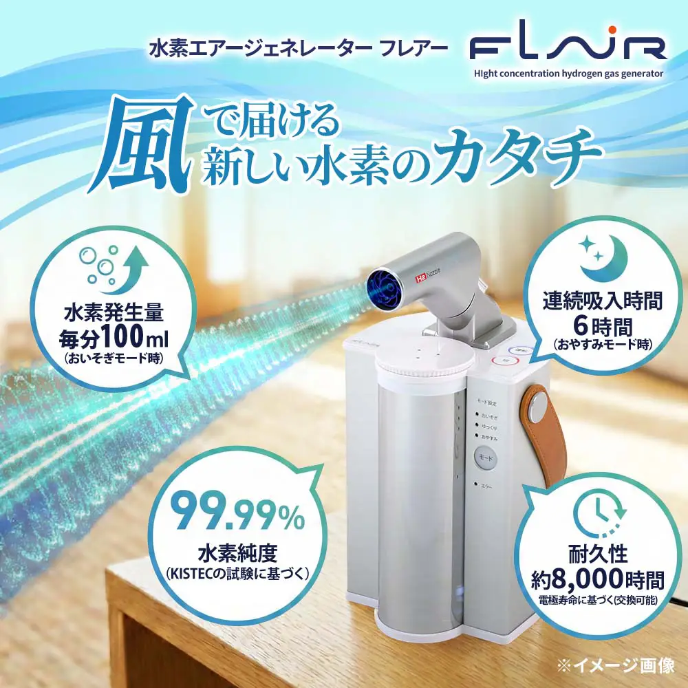 水素エアージェネレーター「フレアー」