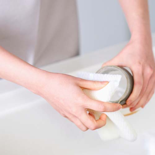 TAKEFU竹ガーゼのディッシュクロス（食器洗い）2枚入り