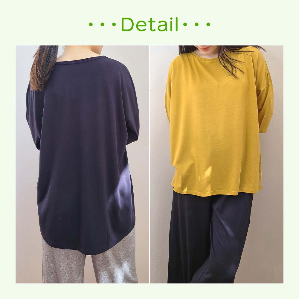 Detail、TAKEFUドロップショルダーTシャツ