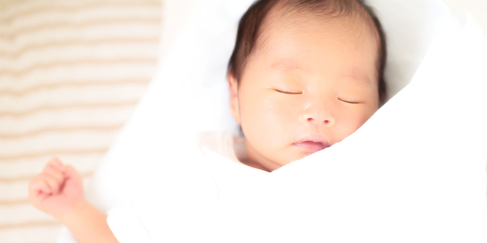 あかちゃんの肌にやさしく寄り添う竹ガーゼのおくるみ