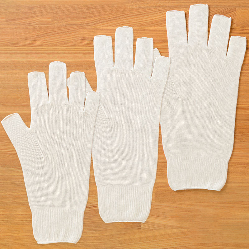 ガーゼ指出し手袋｜TAKEFU(竹布)｜抗菌性と吸水性を持ちアトピー、敏感