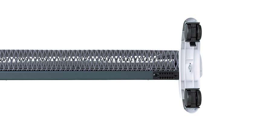 ゼンケン 遠赤外線暖房機 アーバンホットEX 底面構造の改善で対流効果アップ